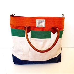 Ralph Lauren Rugby and Co Canvas Travel Bag